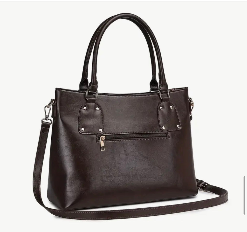 Vintage Western Cowhide Two-Piece Handbag Set – Bohemian Totem SKU SM2140