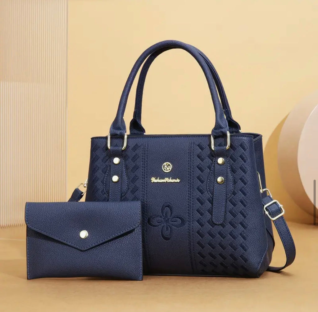 Women’s Faux Leather Shoulder Bag – Everyday Crossbody Handbag SKU SM2150