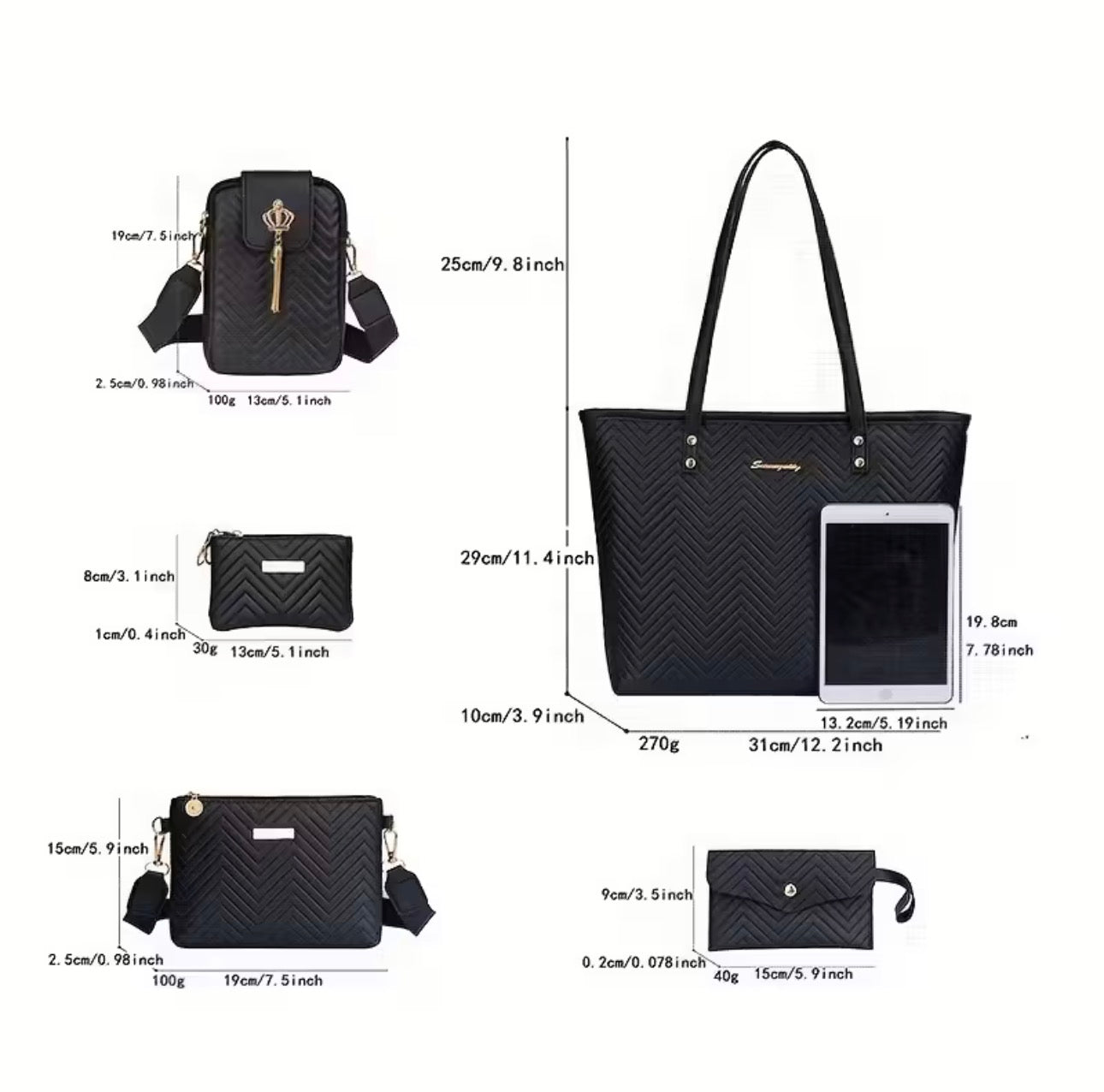 Cute Bags – Women’s Faux-Leather Shoulder & Crossbody Bag, Stylish Everyday Handbag SKU SM2149