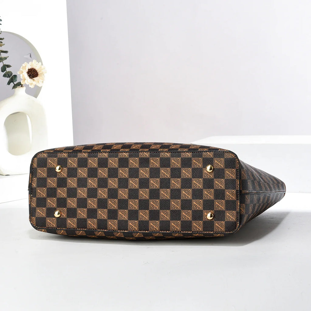 Handbags for Women Fashion Designer Clutch Purses Classic Top Handle Satchel Tote Shoulder Bags with Small Wallet SKU SM1236