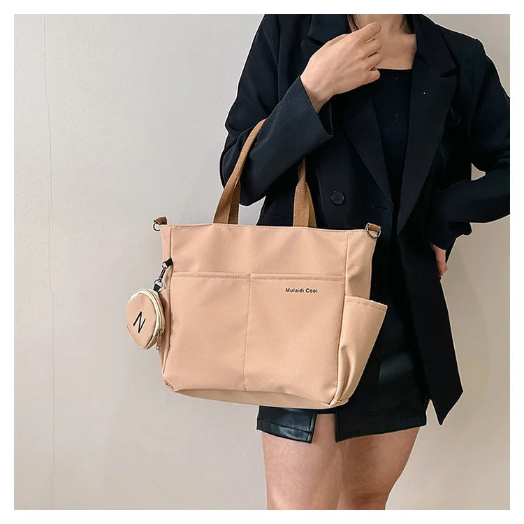 Women Shoulder Crossbody Bag Japanese Canvas Tote Messenger Bag for Student 2024 Ladies Hand Bags Female Handbag Bolsa Feminina SKU SM1234