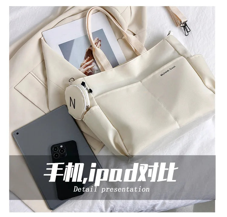 Women Shoulder Crossbody Bag Japanese Canvas Tote Messenger Bag for Student 2024 Ladies Hand Bags Female Handbag Bolsa Feminina SKU SM1234