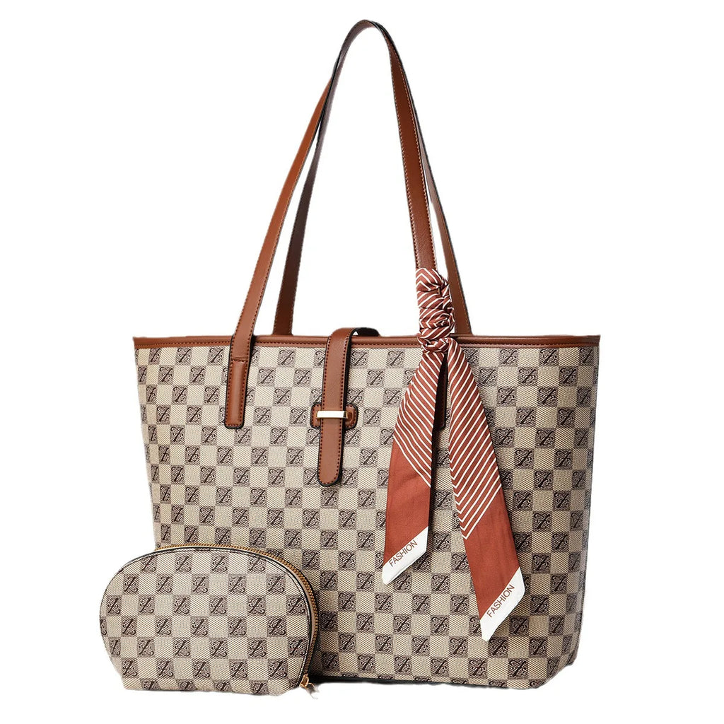 Handbags for Women Fashion Designer Clutch Purses Classic Top Handle Satchel Tote Shoulder Bags with Small Wallet SKU SM1236