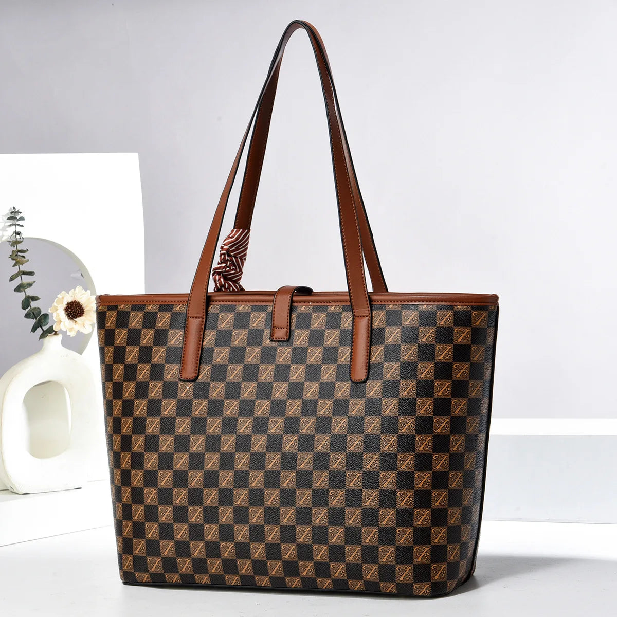 Handbags for Women Fashion Designer Clutch Purses Classic Top Handle Satchel Tote Shoulder Bags with Small Wallet SKU SM1236