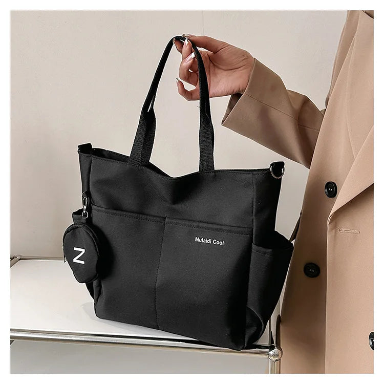Women Shoulder Crossbody Bag Japanese Canvas Tote Messenger Bag for Student 2024 Ladies Hand Bags Female Handbag Bolsa Feminina SKU SM1234